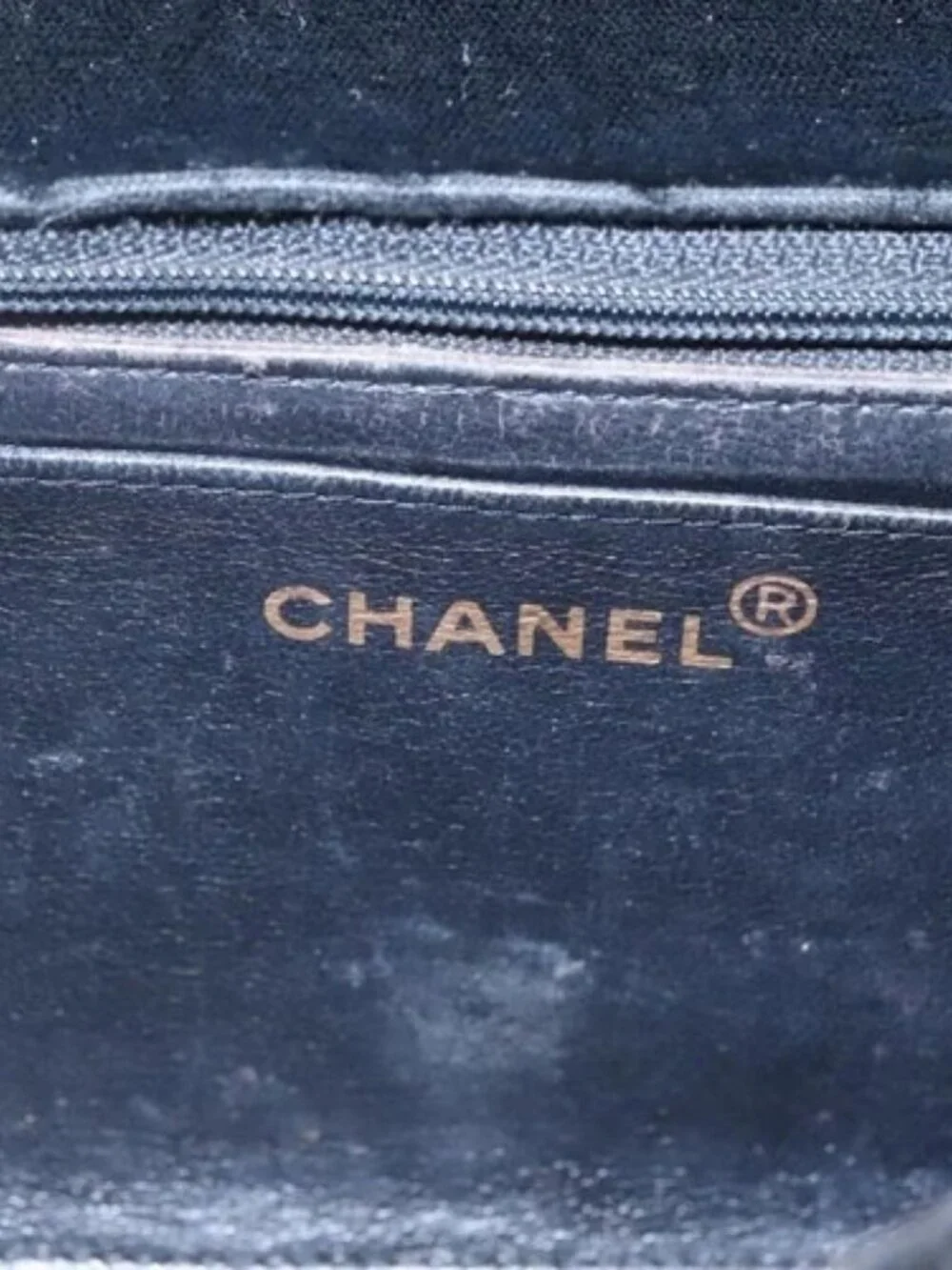 CHANEL Matelasse Hand Bag Velor Black Gold CC Auth MX239